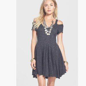 FP Beach 'Tiny Dancer' Cold Shoulder Skater Dress XS